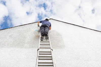 Peinture extérieure à Agnos — façades et ravalement